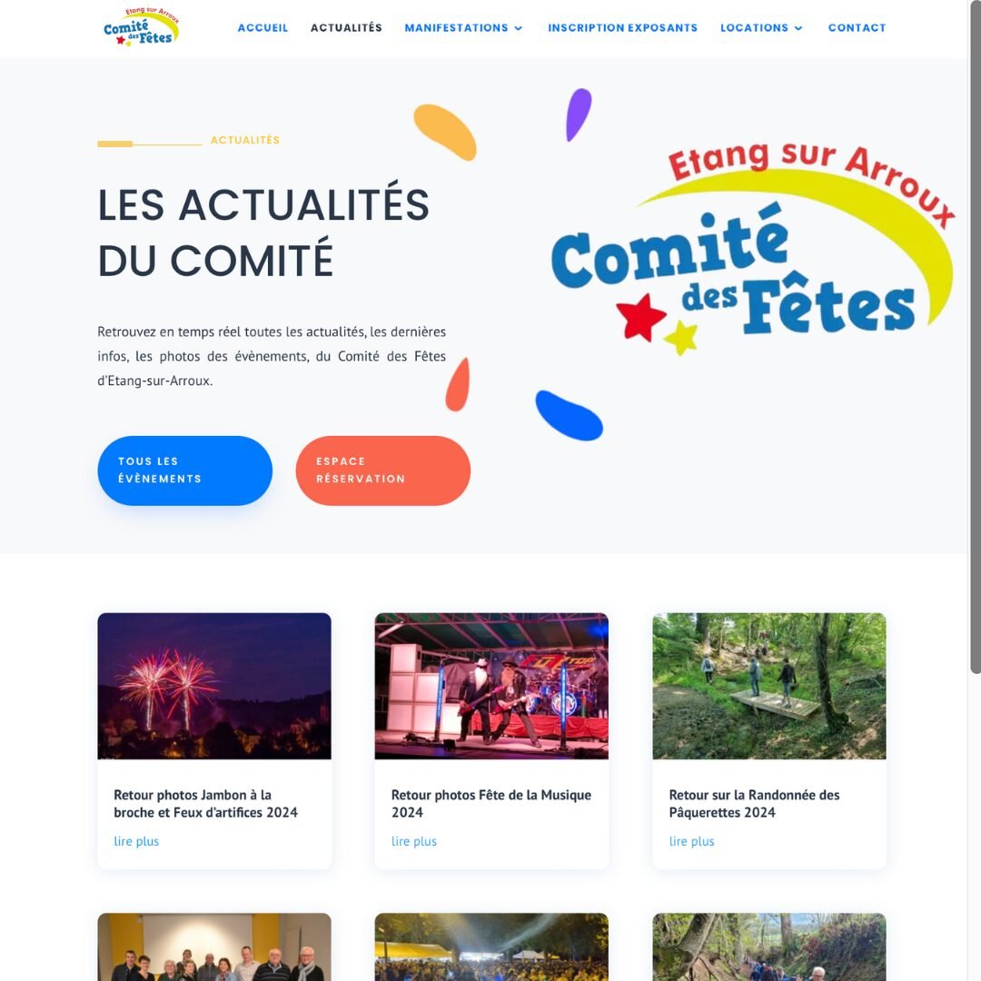 Comité des fêtes d’Etang-sur-Arroux